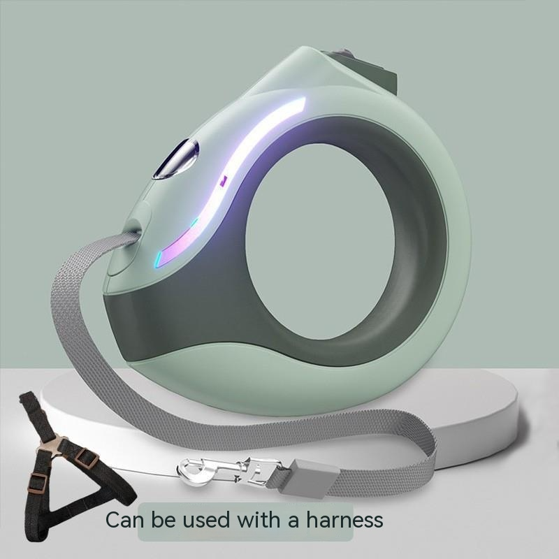 Laisse Rétractable pour Chien avec Lumière LED